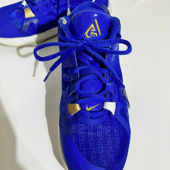 Nike Zoom Freak 1 GS Giannis Greece Royal Basketball Shoes BQ5633-400 Size 5.5Y - Picture 6 of 12